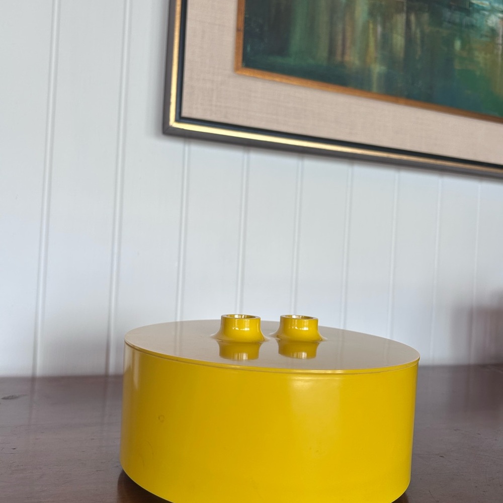 Yellow Decorative Accent Piece